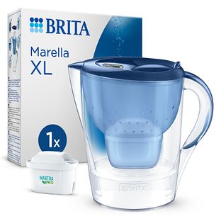 Brita Waterfilterkan Marella Blauw XL + 1 Maxtra Filterpatroon 3,5LT