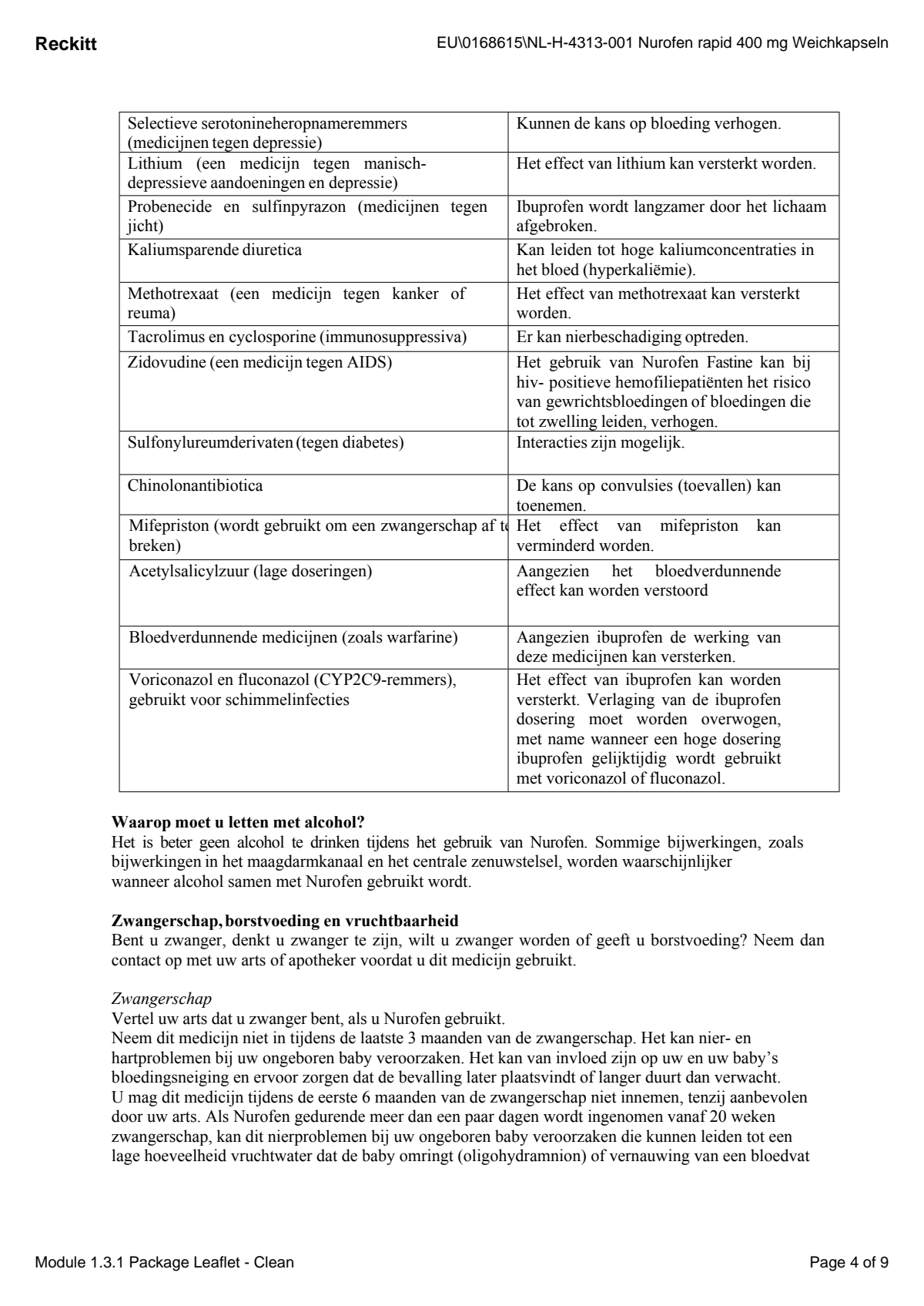 Fastine 400mg Capsules afbeelding van document #4, leaflet