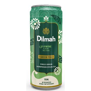 Dilmah Groene Ijsthee Jasmijn 330ML Dilmah Groene Ijsthee Jasmijn 330ML