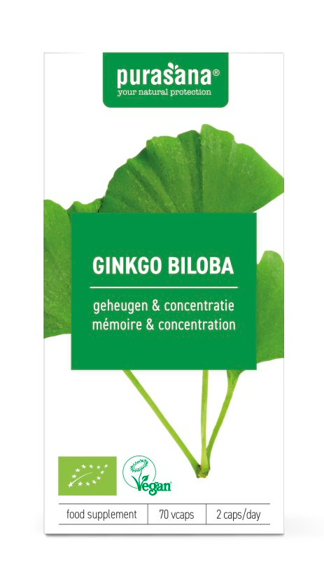 Purasana Ginkgo Biloba Capsules 70VCP