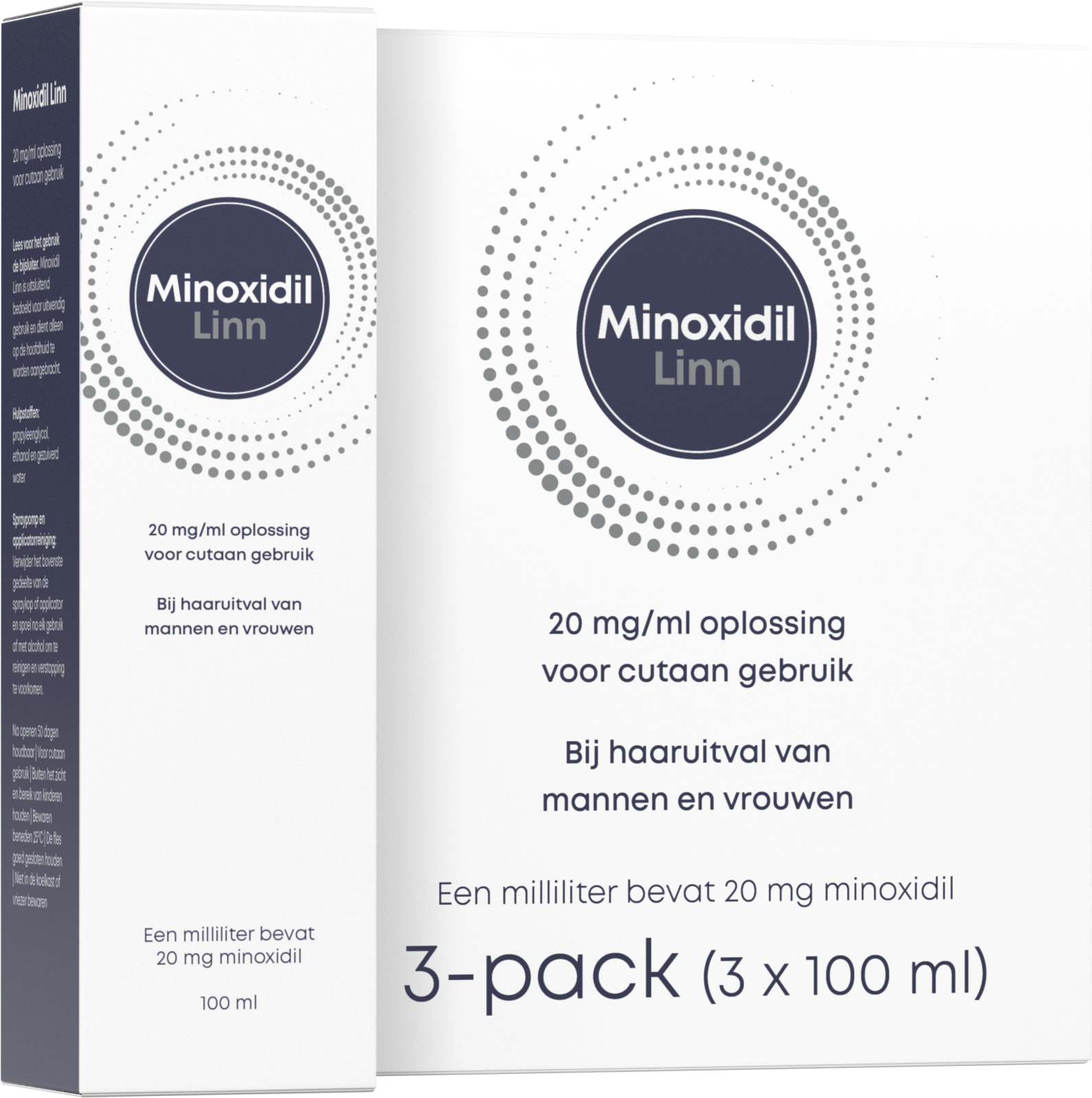 Linn Minoxidil Linn 20 mg/ml oplossing afbeelding 1