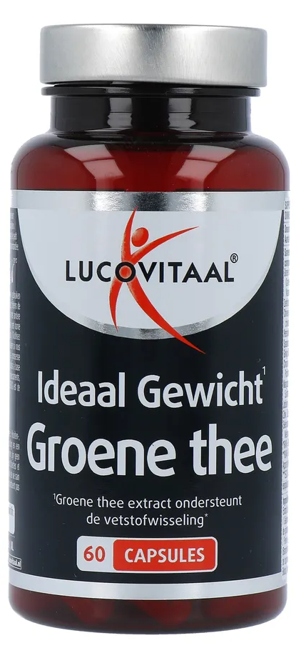 Lucovitaal Ideaal Gewicht Groene Thee Capsules 60CP