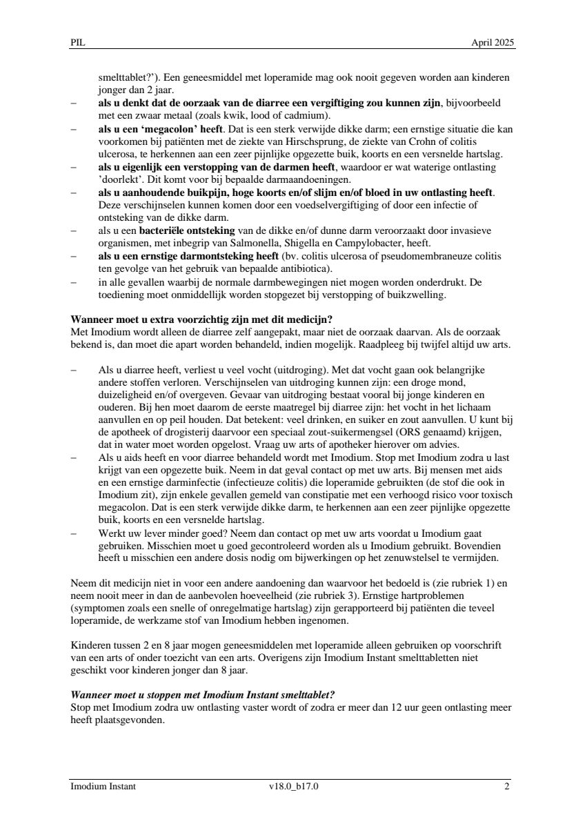 2mg Instant Smelttablet afbeelding van document #2, leaflet