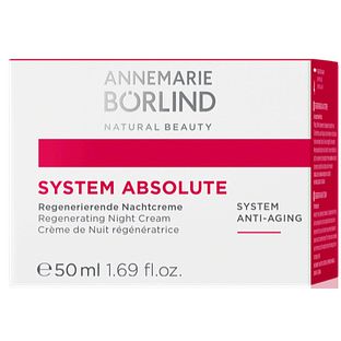 Annemarie Börlind System Absolute Anti Aging Regenerating Night Cream 50ML Annemarie Börlind System Absolute Anti Aging Regenerating Night Cream 50ML
