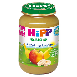 HiPP 4M+ Babyhapje Banaan