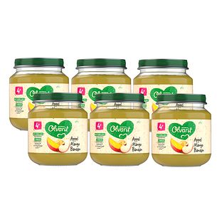 Olvarit 4m+ Appel Mango Banaan 125GR