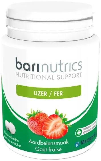 Metagenics BariNutrics IJzer Kauwtabletten 90TB