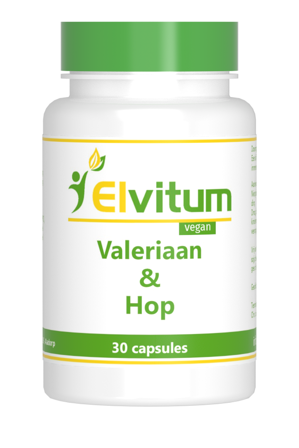 Elvitum Valeriaan & Hop Capsules 30CP