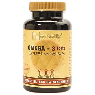 Artelle Omega 3 Forte Softgels 100CP Artelle Omega 3 Forte Softgels 100CP