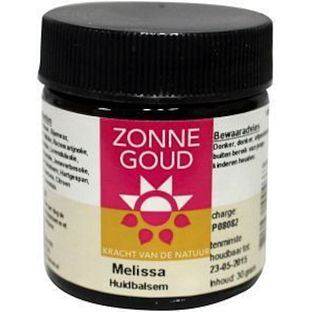 Zonnegoud Melissa Huidbalsem 30ML
