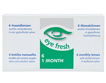 Eye Fresh Zachte Maandlenzen -3.50 6ST