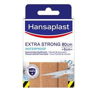 Hansaplast Extra Strong Waterproof Pleisters 80cmx6cm 1ST