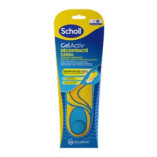 Scholl Gel Active Decontracte Casual Inlegzool L 1PR
