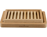 HappySoaps Houten Uitlekbakje Voor Afwaszeep 12GR