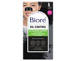 Biore Oil Control Natural Charcoal Poriestrips 6ST