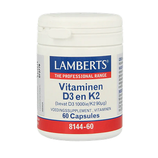 Lamberts Vitamine D3 En K2 Capsules 60CP