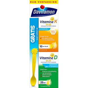 Davitamon Baby Eerste Vitamines D + K Druppels 35ML