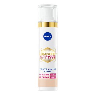 Nivea Luminous630 Antispot CC Fluid SPF30 - 01 Light 40ML