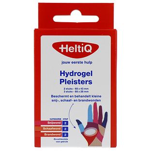 HeltiQ Hydrogel Pleisters 5ST HeltiQ Hydrogel Pleisters 5ST