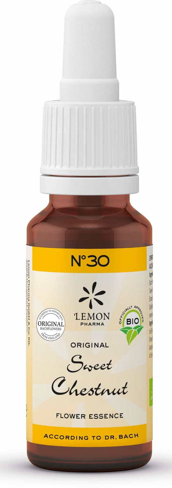 Lemon Pharma Bach NO. 30 Sweet Chestnut afbeelding 1