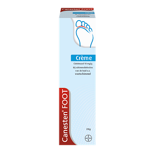 Canesten Foot Crème bij Voetschimmel 20GR