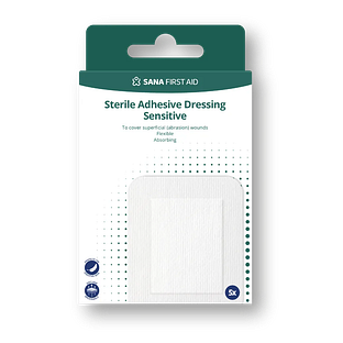 Sana First Aid Sensitive XXL Eilandpleisters 5ST