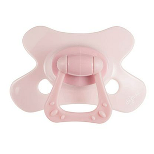 Difrax Fopspeen Natural 6+ Maanden SE Pink Opal 1ST