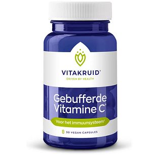Vitakruid Gebufferde Vitamine C Capsules 30VCP Vitakruid Gebufferde Vitamine C Capsules 30VCP