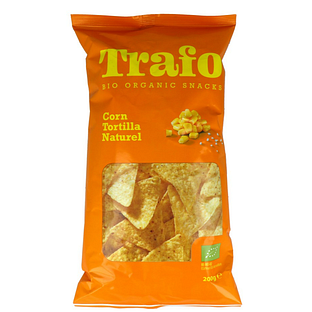 Trafo Corn Tortilla Naturel Chips  Bio 200GR