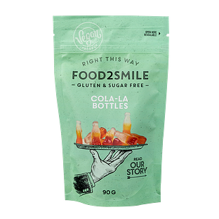 Food2Smile Cola-la Flesjes 90GR