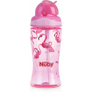 Nuby Flip-It Beker uit Tritan™ Roze 3jaar+ 360ML
