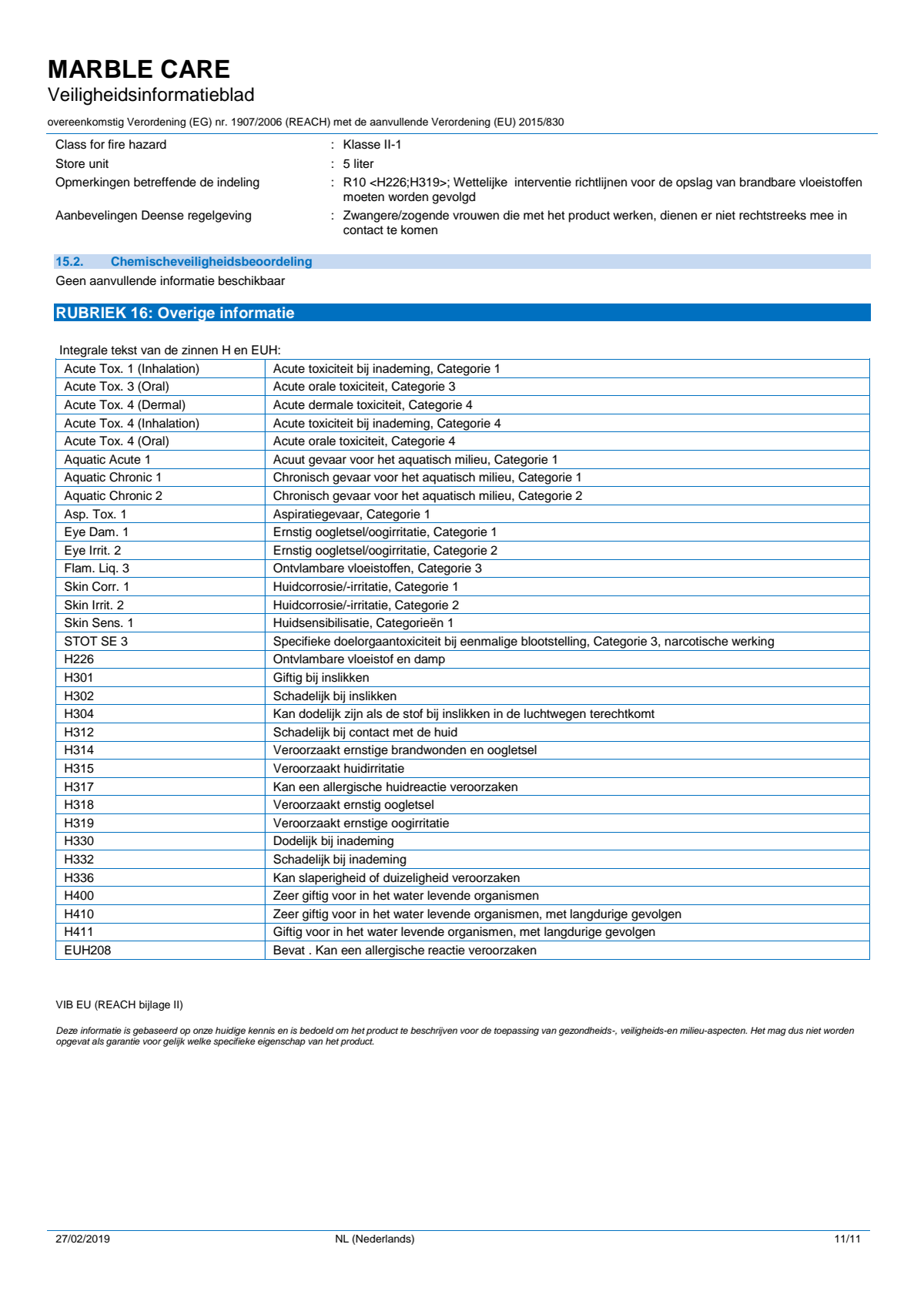 Marble Care Marmer Reiniger afbeelding van document #11, info_folder