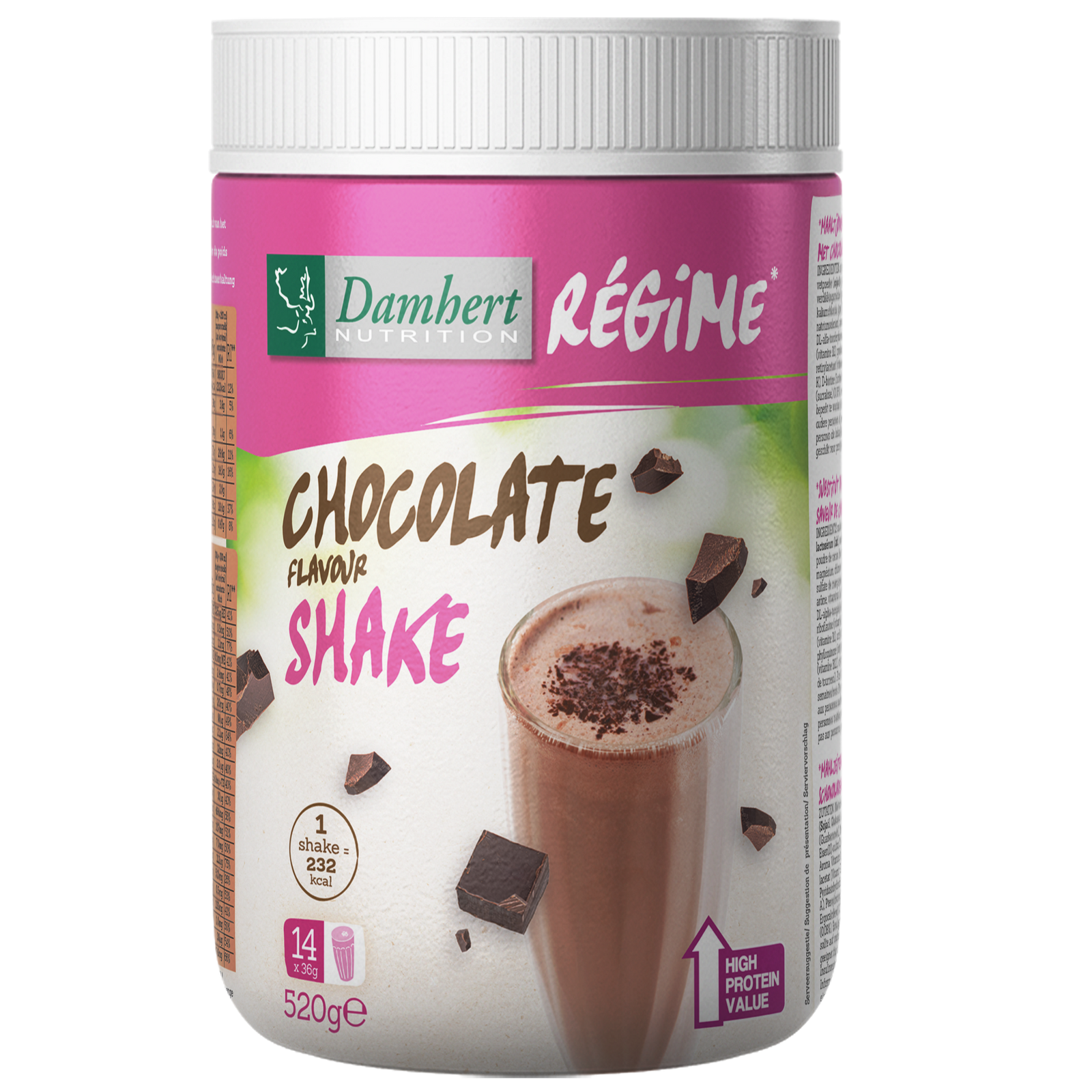 Damhert Think Slim Maaltijshake Chocolade afbeelding