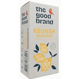 The Good Brand Keukenreiniger Pods 2ST The Good Brand Keukenreiniger Pods 2ST