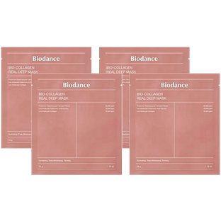 Biodance Bio-Collagen Real Deep Mask Multiverpakking 4x34GR