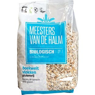 De Halm Boekweitvlokken Biologisch 500GR