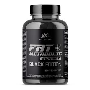 XXL Nutrition Fat Metabolic Support - Black Edition 120VCP