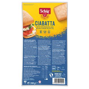Schar Ciabatta Broodjes Glutenvrij 200GR