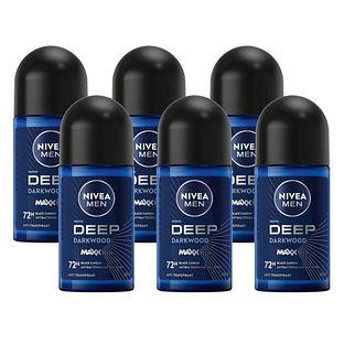 Nivea Men Deep Roll-On Voordeelverpakking 6x50ML