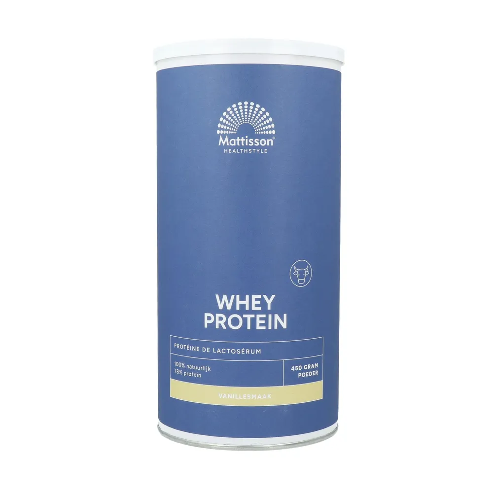 Mattisson HealthStyle Sport Wei Proteïne Poeder Vanille 450GR