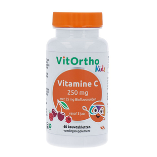 VitOrtho Kind Vitamine C 250mg Kauwtabletten 60KTB