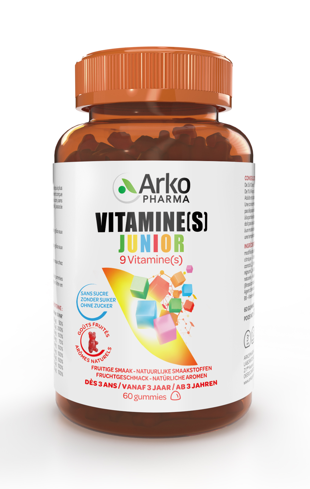 Arkopharma Multivit Azinc Fruitgummies 60ST