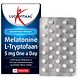 Lucovitaal Melatonine L-Tryptofaan 5mg Tabletten 30TB zijkant verpakking Lucovitaal Melatonine L-Tryptofaan 5mg Tabletten 30TB zijkant verpakking