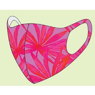 Interstat Mondkapje Roze Bloem One Size - Uitwasbaar 1ST Interstat Mondkapje Roze Bloem One Size - Uitwasbaar 1ST