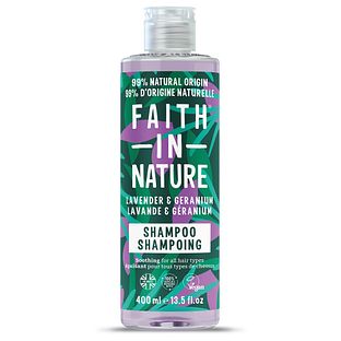 Faith in Nature Lavendel & Geranium Shampoo 400ML
