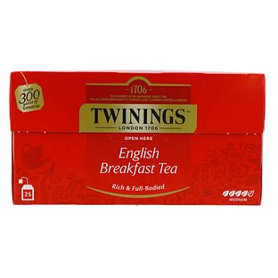 Twinings English Breakfast Thee 25ZK Twinings English Breakfast Thee 25ZK