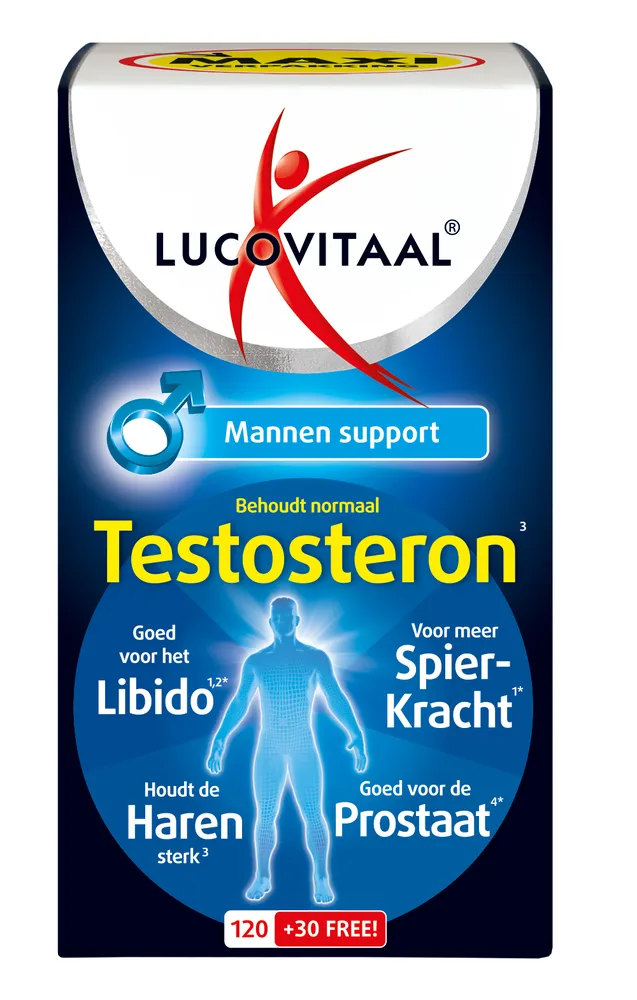 Lucovitaal Testosteron Mannen Support Tabletten 150TB