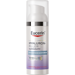 Eucerin Hyaluron-Filler + Longevity Epigenetische Anti-Age Nachtcrème 50ML