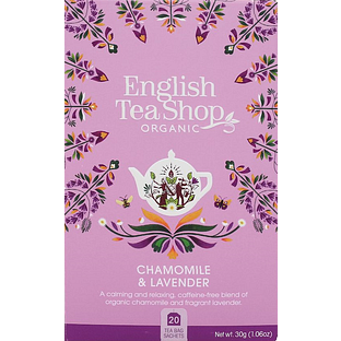 English Tea Shop Kamille & Lavendel Biologisch 20ZK