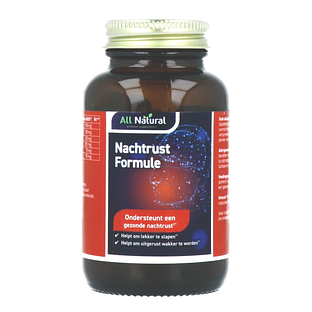 All Natural Slaapmutsje Formule Tabletten 90TB